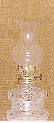 Glass Lamp for Parafinn Oil Cylinder Base 200ml