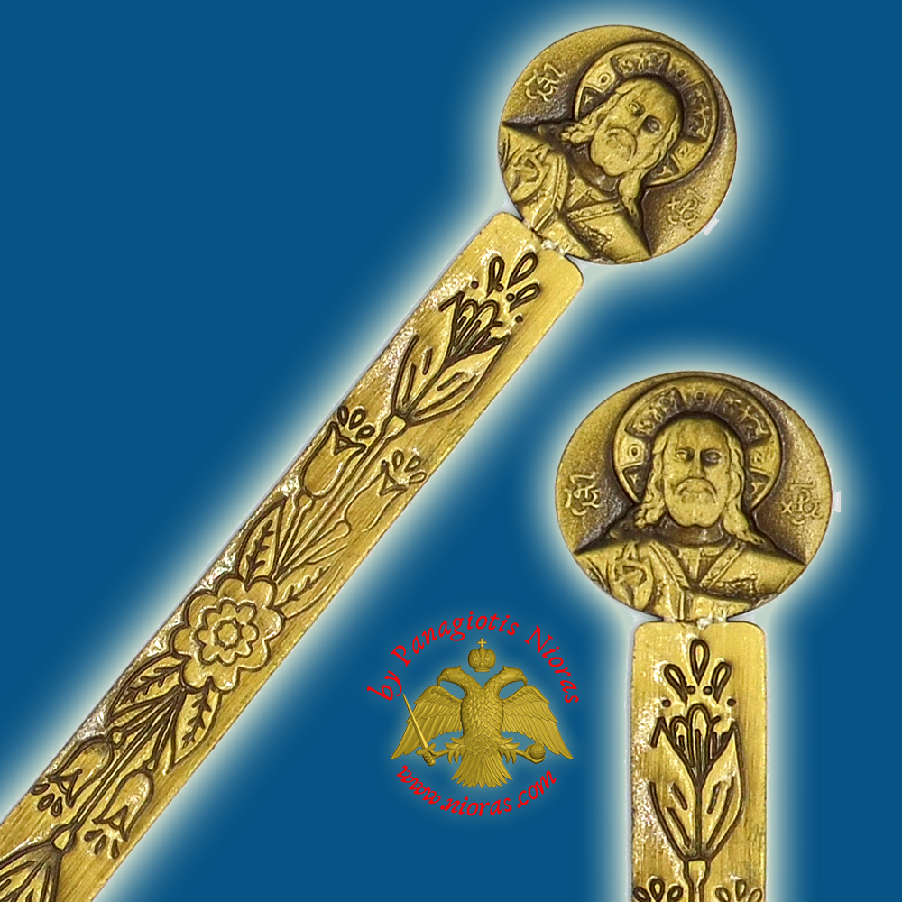 Orthodox Metal Bookmark Christ Single Icon
