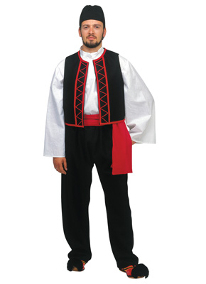 Sarakatsanos Male Traditional Dance Costume, Traditional Greek Costumes ...