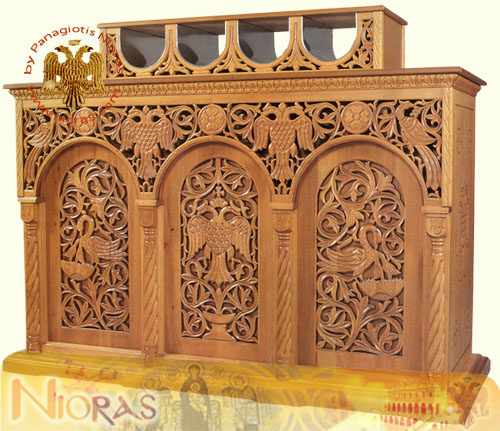 Candle Case Wooden 4 Sites A