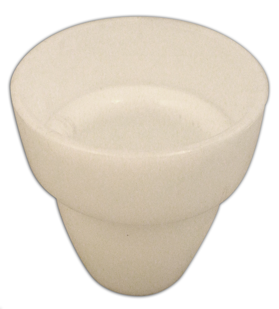 Vigil Oil Candle Glass Replacment Cup Design M1 White