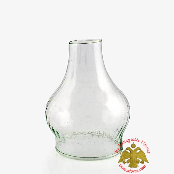 Replacement Glass Lamp Shade Clear 14cm