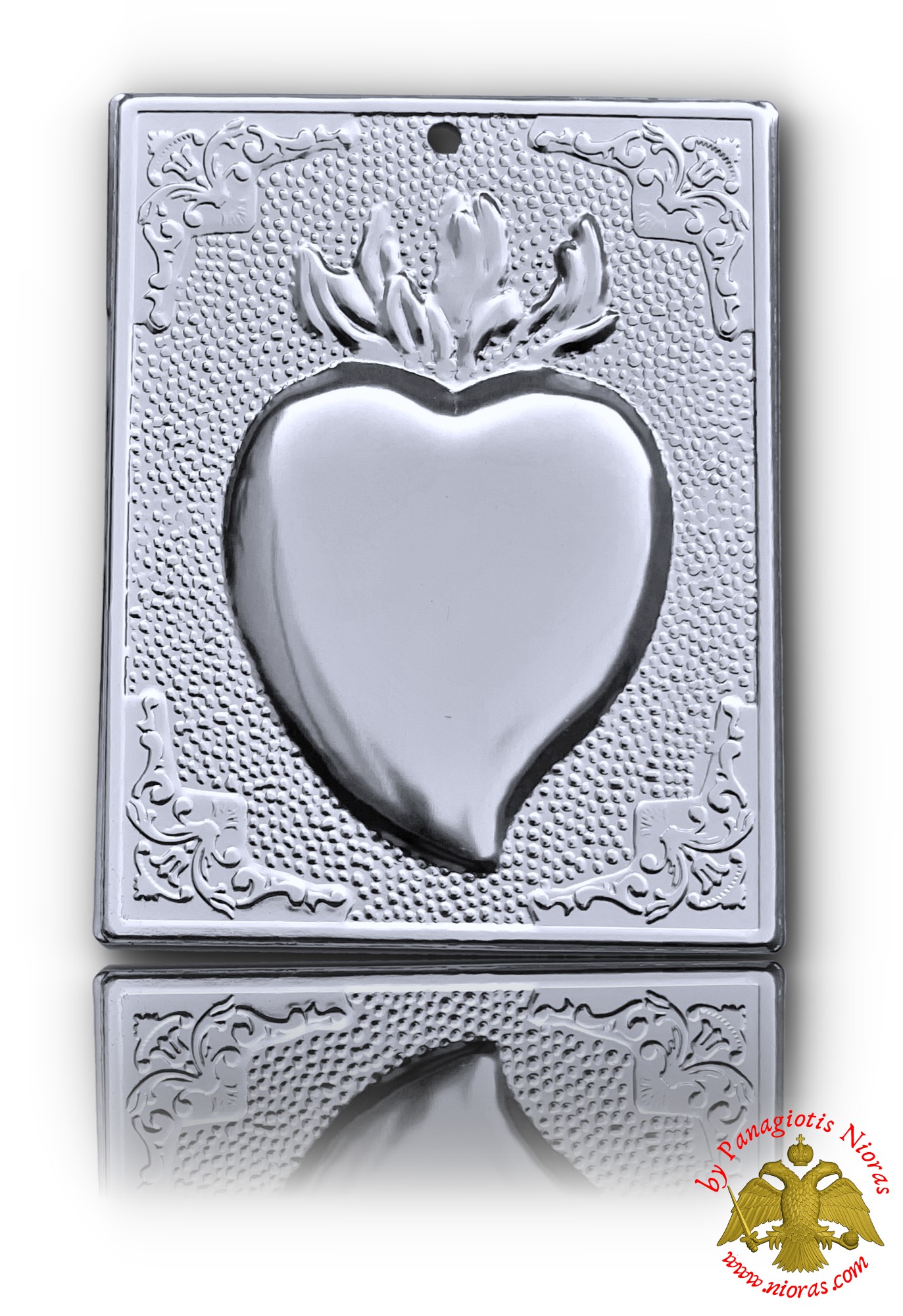 Tamata Ex Voto Milagros Aluminium Votive Tama Heart