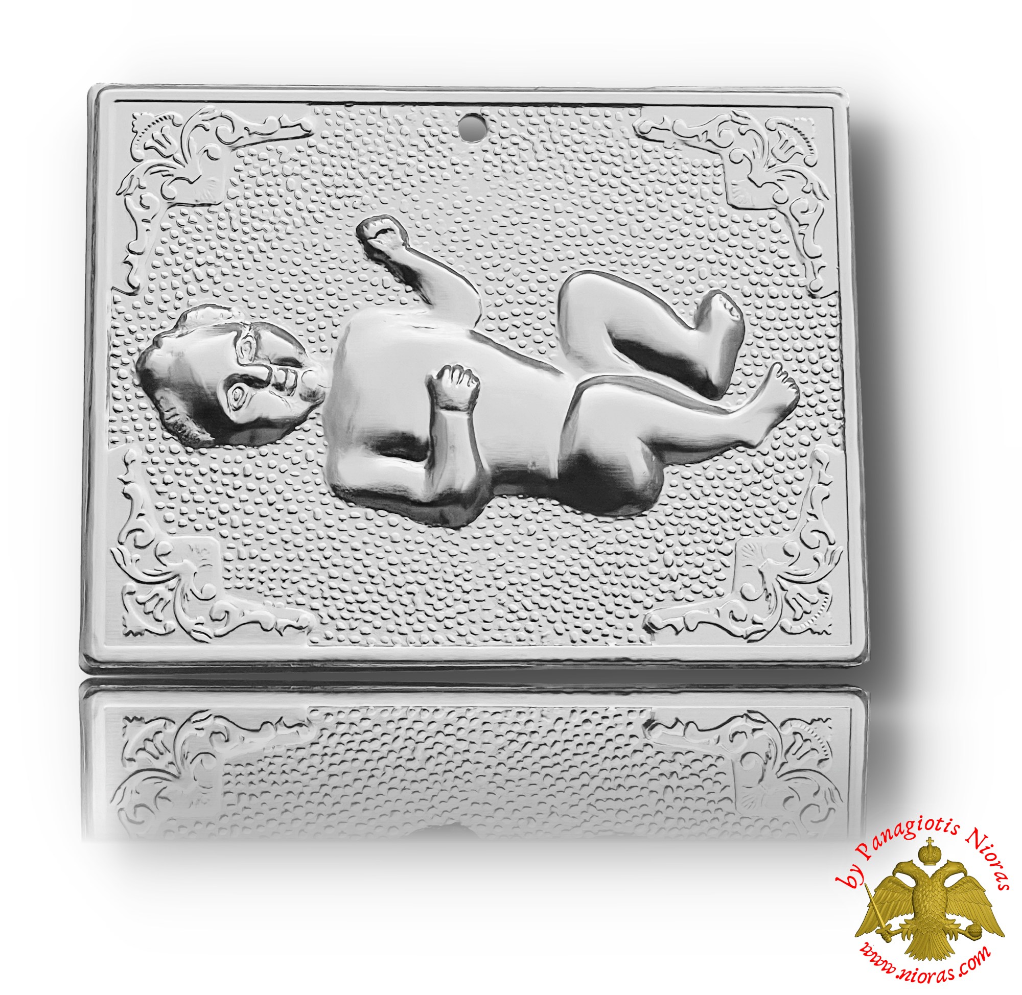 Tamata Ex Voto Milagros Aluminium Votive Baby