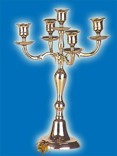 Traditional Five Case Candle Stand