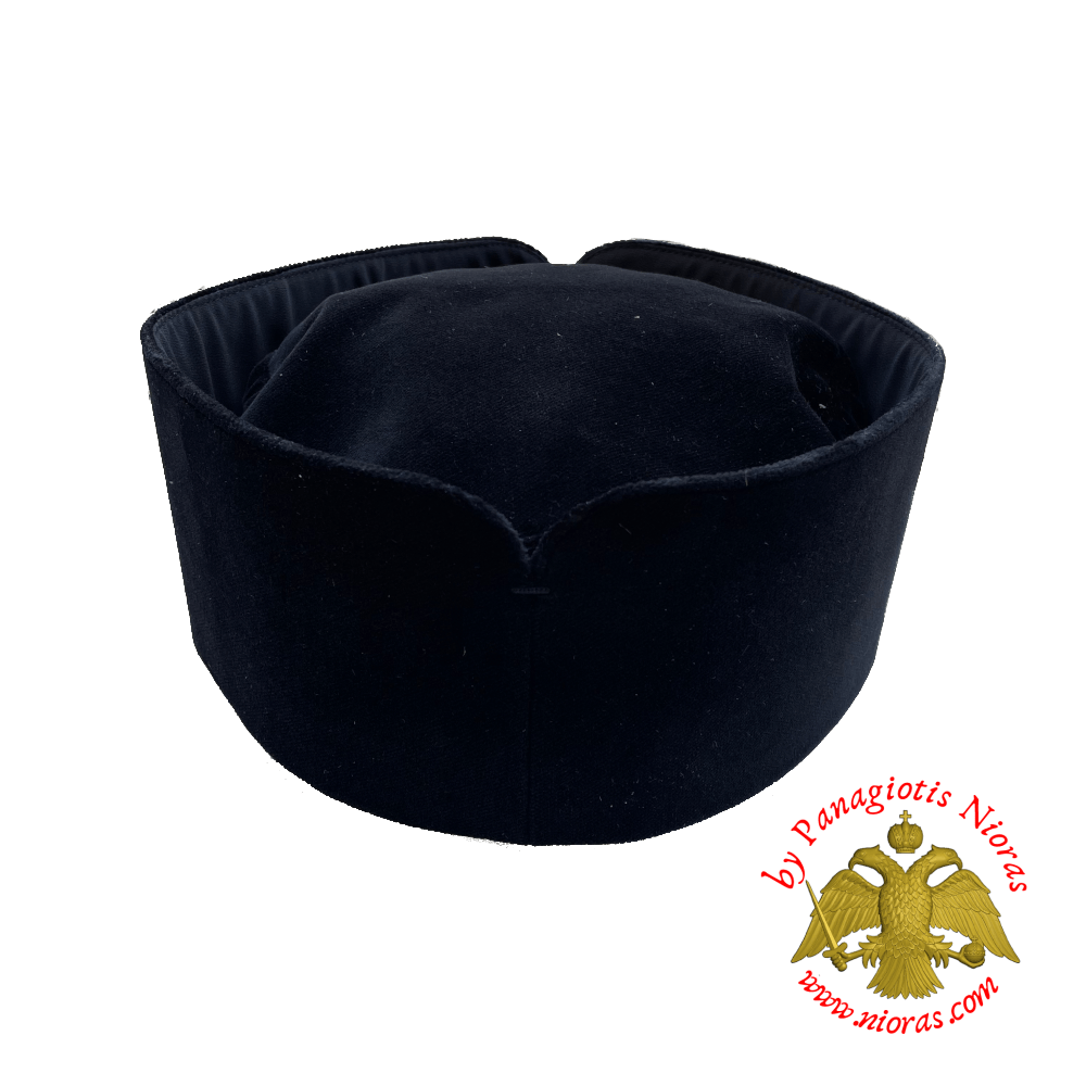 Orthodox Clerical Hat - Kalpaki Soft - Velvet
