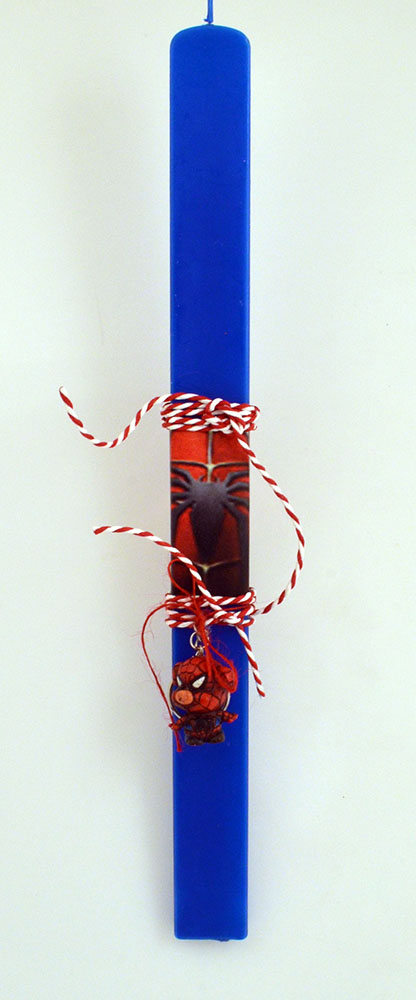 Easter Lampada Kids Candle Spiderman 40cm
