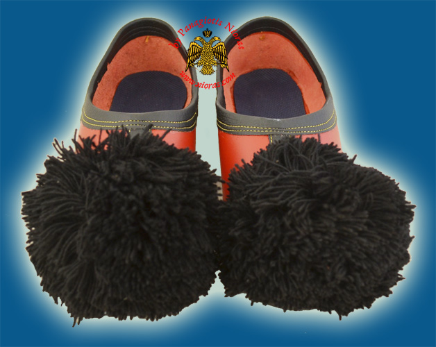 Tsarouhia Male Greek Tradional Style Shoes
