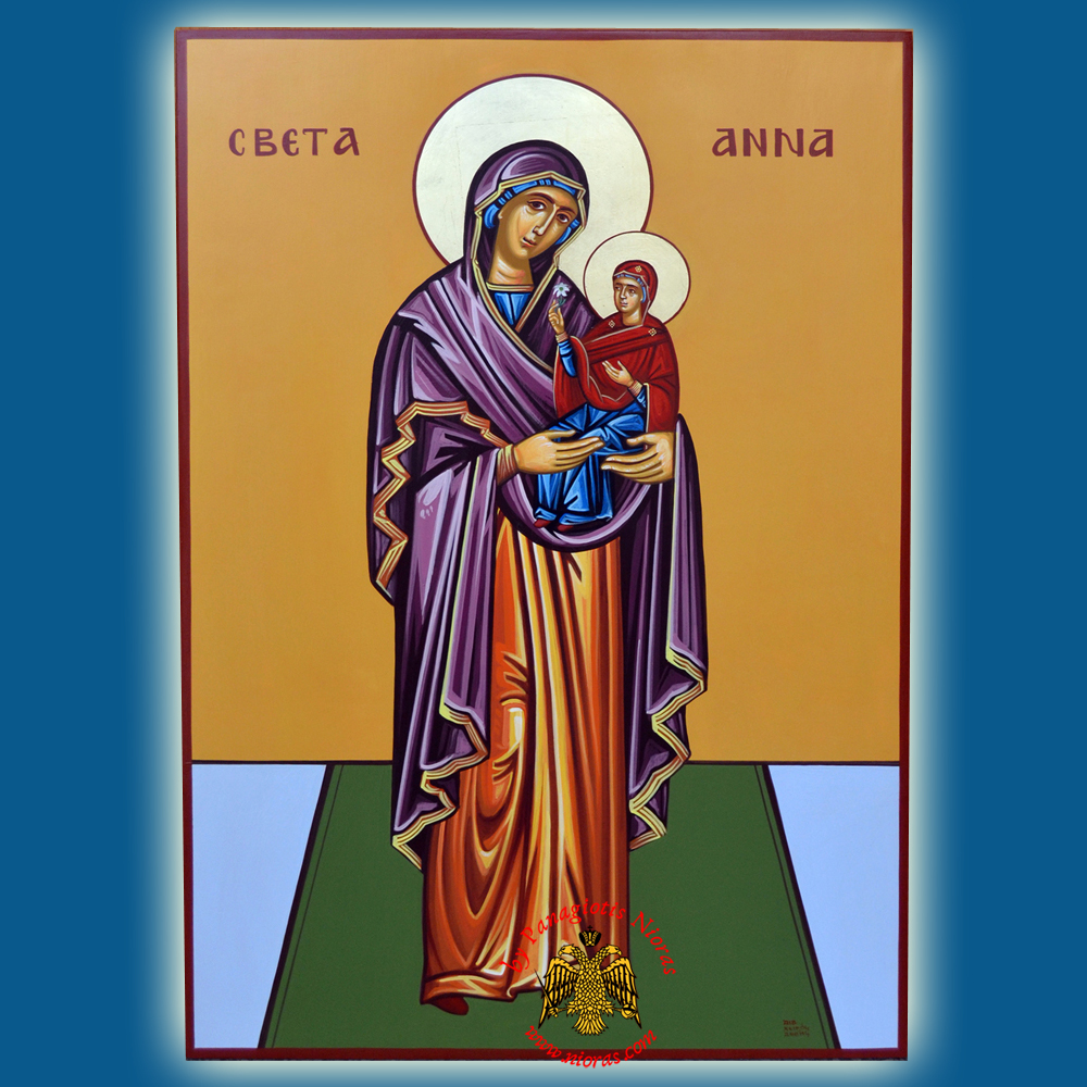 Hagiography Icon Saint Anna - Sbeta Anna <b> Special Order Request </b>