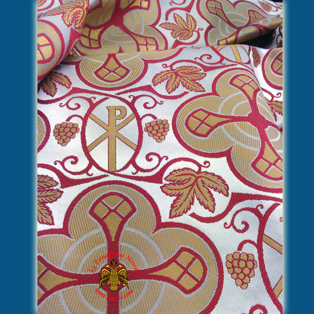 Orthodox Vestment Cloth Liturgical Fabric ARXO 6609