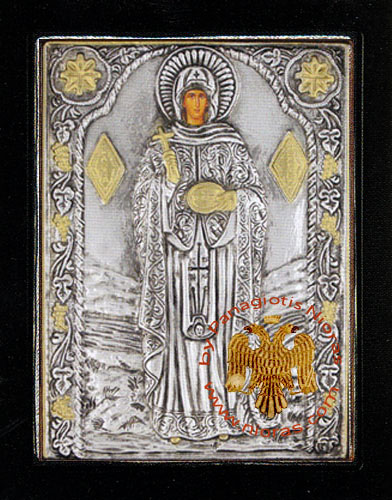 Saint Paraskeve Aluminium Icon