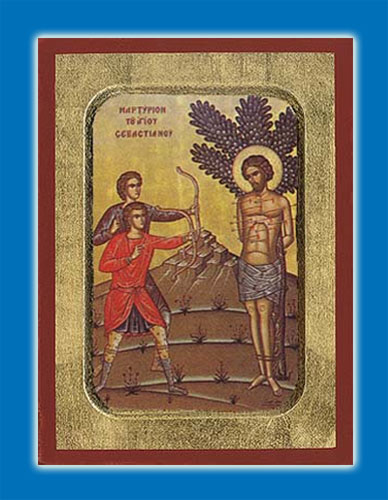 Sevastianos the Martyrdom
