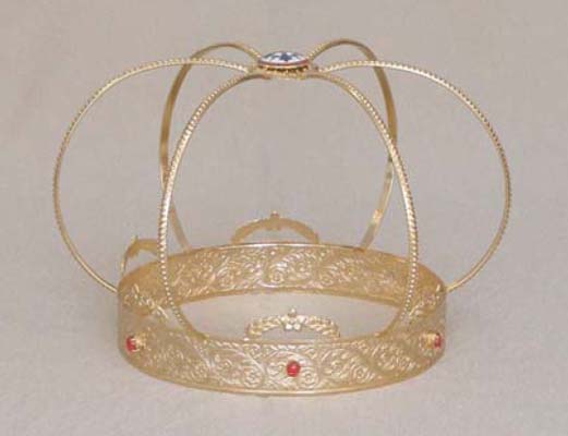 Orthodox Wedding Byzantine Crowns SET of 2
