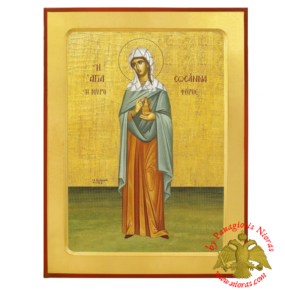 Saint Susanna Byzantine Wooden Icon