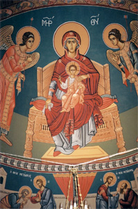 Theotokos Enthroned with Child