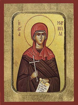 Saint Markella Byzantine Wooden Icon