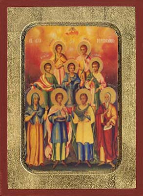 Seven Martyrs Maccavaioi & Solomone