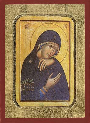 Holy Virgin Mary In Lament