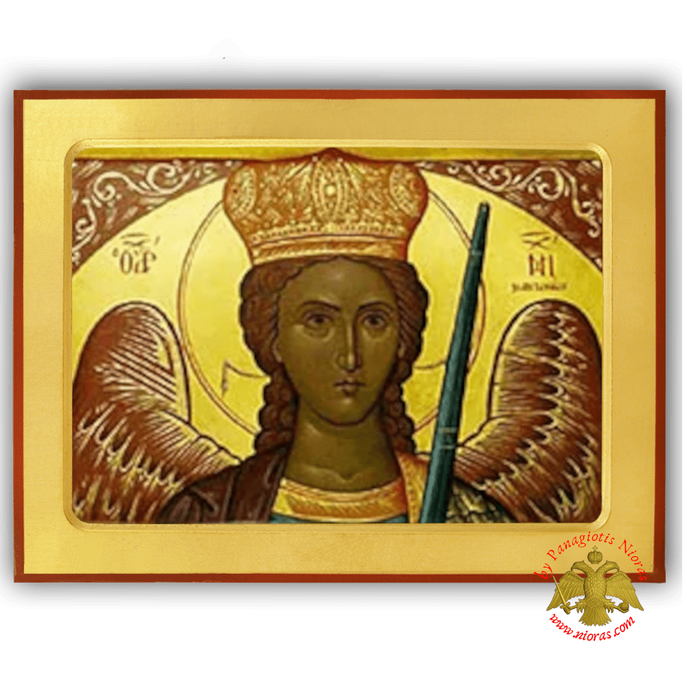 Archangel Michael of Mantamados Original Painting
