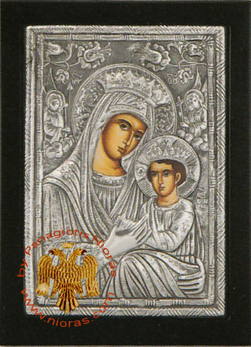 Theotokos Panagia Rebirth Aluminum Icon