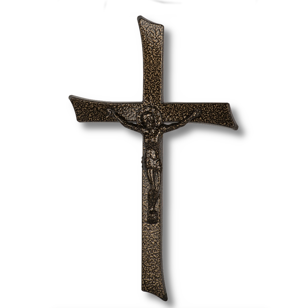 Σταυρός Τάφου Αλουμίνιο 25,5 x 15,5 cm