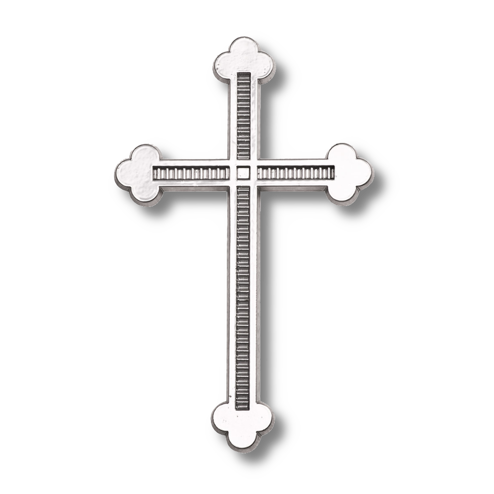 Σταυρός Τάφου Αλουμίνιο 21 x 13 cm