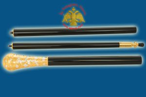 Ποιμαντορική Ράβδος Δίχρωμη Σπαστή