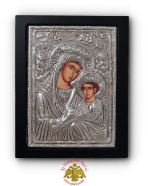Theotokos Panagia Anaggenisis Aluminium Orthodox Icon 19 x 24