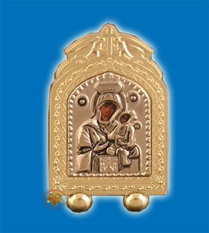 Small Metal Icon Design D 4x6cm