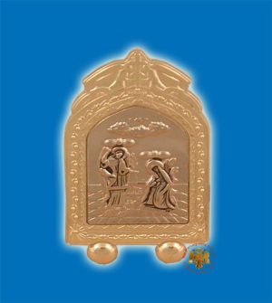 Small Metal Icon Design B 2.5x4cm