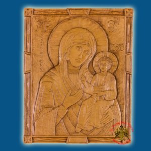 Εικόνα απο μελισσοκέρι Η Παναγία Οδηγήτρια