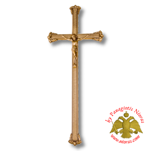 Σταυρός Μνημείου Μπρούτζινος 22x55cm