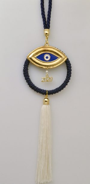 Lucky Charm 2020 Wish Blue Metal Eye