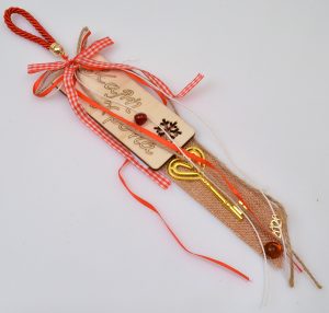 Lucky Charm 2020 Wooden Wish Happy New Year in Greece