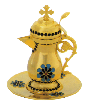 Zeon Design with Enamel Motives 12cm