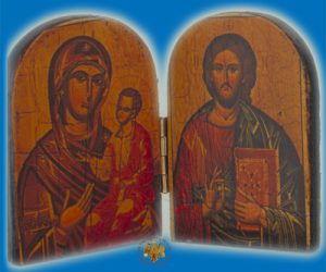 Icon Diptych 7cm x 11cm