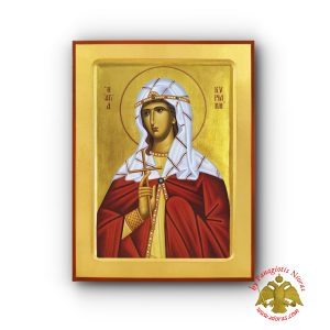 Αγία Κυριακή Ξύλινη Βυζαντινή Εικόνα