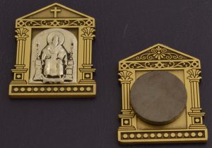 Ορθόδοξα Μαγνητακια Άγιος Σπυρίδωνας Εκκλησακι