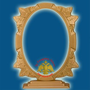 ΚΟΡΝΙΖΑ 11x15 ΟΒΑΛ ΒΑΣΗ ΑΛΟΥΜΙΝΙΟΥ