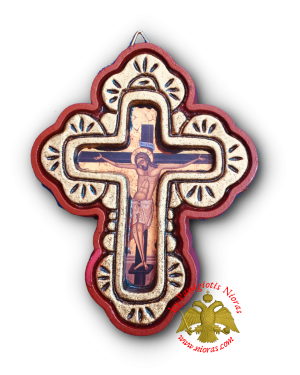 Ξύλινος Σταυρός 5x7cm