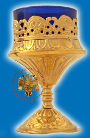 Metal Oil Candle Design with Base Brass