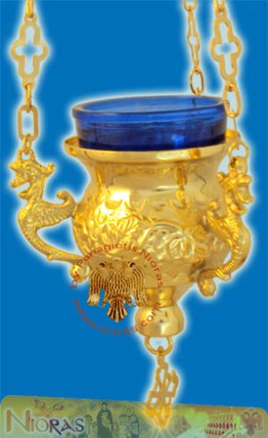 Orthodox Hanging Oil Candle Lace D