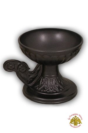 Ορθόδοξο Λιβανιστήρι Αλουμινίου B Μώβ 7,5χ8,5εκ