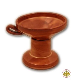 Orthodox Incense Burner Ceramic Brown