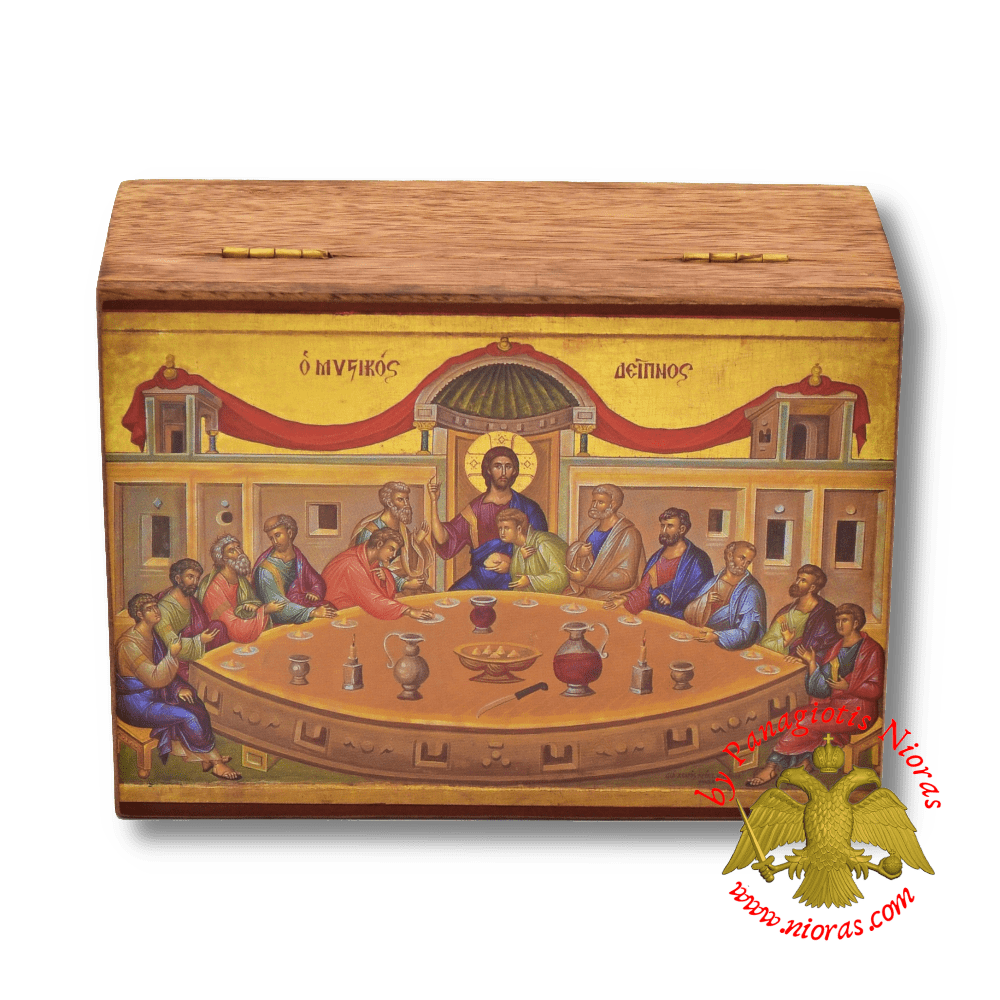 The Last Supper- Greek Orthodox Byzantine deals wooden icon