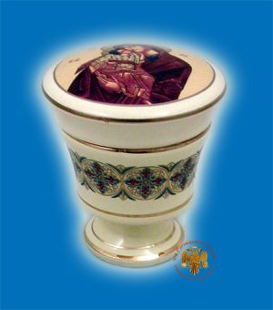 Λιβανοθήκη Πορσελάνη Ανοιχτό Κιτρινό