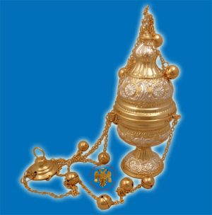 Church Cencer Gold Plated