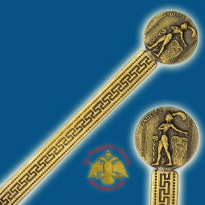 Touristic Metal BookMark Greek Art Design Single Greek Knossos