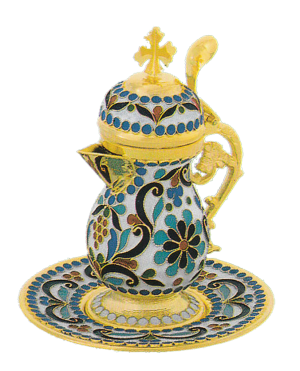 Zeon Design with Enamel Hand Made Details 12cm