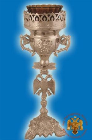 Ακοίμητη Κανδήλα Επάργυρη